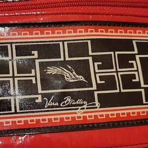 Vera Bradley Backpack  Red, Pink, Brown